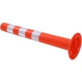 vidaXL Cestovni stupovi za kontrolu prometa 5 kom plastični 75 cm | shoptok.hr