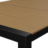 Ambia Garden VRTNA MIZA les, kovina barva tikovine | Shoptok.si