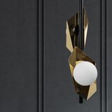 Toolight Stropni luster APP1410-CP BLACK GOLD | shoptok.hr