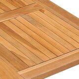  5-dijelni sklopivi vrtni blagovaonski set od masivne tikovine | shoptok.hr
