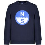 North Sails Plava Majica bez Patentnog Zatvarača | shoptok.hr
