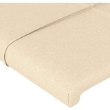  Uzglavlje s ušima krem 93x23x118/128 cm od tkanine | shoptok.hr
