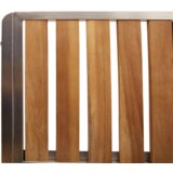 vidaXL 5-delni set za zunanjo jedilnico iz trdega akacijevega lesa, Zunanja jedilna miza 90x90x74,5 cm iz trdega akacijevega lesa, Zložljivi vrtni stoli, 4 kosa iz trdega akacijevega lesa in kovine | Shoptok.si