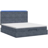  Krevet od pjene s madracem i LED-om Tamnosiva 180 x 200 cm | shoptok.hr