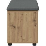  Klupa za cipele s jastučićem Hrast artisan 80 x 38 x 46 cm - 80 x 38 x 46 cm | shoptok.hr
