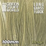 Green Stuff World Long Grass Flock 100mm Beige | Duga trava 100mm bež | Eponuda.com