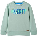  Dječja topla majica svijetla kaki 128 | shoptok.hr