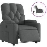 Maison Chic Električni naslanjač - Relax naslanjač temno sivo blago, (22062320) Cene