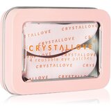 Crystallove Reusable Eye Patches blazinice za pod oči za večkratno uporabo 4 kos Cene