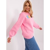 Wow Donna Sweatshirt-EM-BL-617-12.04-pink | Shoptok.si