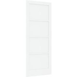 vidaXL notranja vrata 'ORKDAL'bela 83x211x4 cm trdna lesena bor Cene