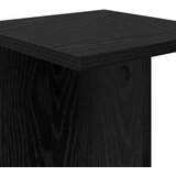  Stalak za biljke 2 pcs Crni Hrast 25 x 25 5 x 60 5 cm | shoptok.hr
