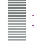 vidaXL Zebra senčilo temno sivo 105x230 cm tkanina širina 100,9 cm | Shoptok.si