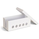 Bigso Bijeli kartonski uredski organizator za kablove Cordy Paper Laminate – | shoptok.hr