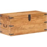  Škrinja od masivnog bagremovog drva 90 x 40 x 40 cm | shoptok.hr