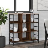  Komoda smeđa boja hrasta 102x32x103,5 cm od konstruiranog drva Cijene
