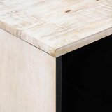  Kreveta s pohranom Bijelo 80 x 33,5 x 75 cm Čvrsto drvo manga | shoptok.hr