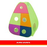 Kruzzel 27684 otroški šotor s tuneli 5u1, 3 šotora, 2 tunela in 100 žogic | Shoptok.si