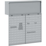  Set orodjarne in pegboarda v 3 delih, stensko nameščen, rdeča kovina, (22048531) | Shoptok.si