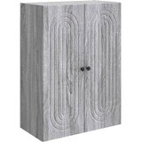  Ormar za montažu na zid Siva Sonoma 66 x 34,5 x 90 cm Cene