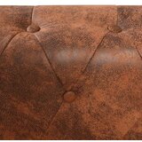 vidaXL kutna garnitura Chesterfield za 5 osoba od umjetne kože smeđa | shoptok.hr