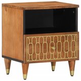 Furnova Nočna omarica 40x33x46 cm trden mangov les, (21926834) | Shoptok.si