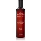 John Masters Organics Zinc & Sage 2-in-1 Shampoo & Conditioner šampon i regenerator 2 u 1 Cijene