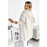 numoco basic Women's cardigan with hood, pockets and Numoco patch | Shoptok.si
