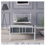 Hanah home krevet Akın white 100 x 200 | ePonuda.com