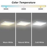 Brilagi - LED plafonsko svetlo POOL SQUARE LED/36W/230V 40x40 cm bela | Eponuda.com