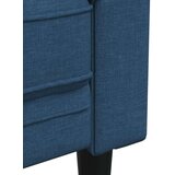  Fotelja Chesterfield plava od tkanine | shoptok.hr