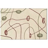  Slika - Lines and shapes – bead labyrinth on a pale washed background 120x80 | shoptok.hr