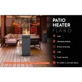 Brilagi Spoljašnji plinski kamin FLARO GAS 142x36 cm 8kW 1xAAA crna+zaštitna navlaka | Eponuda.com