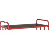 Kongamek Polica serije 700, za DxŠ 1200 x 700 mm, rdeče barve | Shoptok.si