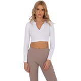 RUE PARIS Blouse-RV-BZ-7563.02-white | Shoptok.si