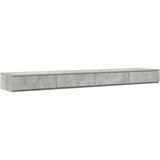  Ladice za Krevet Betonska Siva 180x36 5x16 5 cm Konstruirano drvo | shoptok.hr