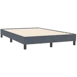 Box Spring krevet bez madraca tamno sivi 120x210 cm samt | shoptok.hr