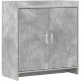  Kreveta Betonska siva 72 x 36 x 80 cm Konstruirano drvo | Shoptok.si