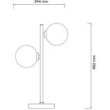 Bb Link Stona lampa 2*G9 Crna/Bakar TALIA 26 | ePonuda.com