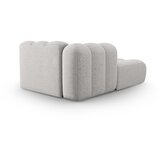 Micadoni Home svetlo siv ležalnik (levi kot) lupine | Shoptok.si
