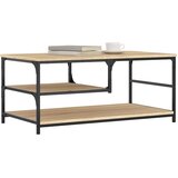  Stolić za kavu boja hrasta sonome 90x49x40 cm konstruirano drvo | shoptok.hr
