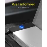 Icybox IB-AC603B-U3 usb 3.2 ohišje/adapter za hdd/ssd 2,5" sata disk, (20543373) | Shoptok.si