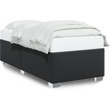 vidaXL Okvir za krevet crni 90x200 cm od umjetne kože | shoptok.hr