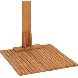 vidaXL Vrtni tuš 75 x 75 x 210 cm od masivne tikovine | shoptok.hr