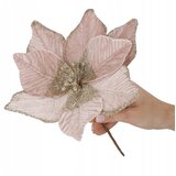 springos BOŽIČNI OKRASEK BETLEHEMSKA ZVEZDA ROZA KONČASTI BLEŠČICE 25CM BOŽIČEK, (21638353) | Shoptok.si