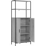  Highboard Siva Sonoma 40 x 33 x 161 cm Konstruirano drvo Slike