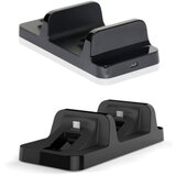 DOBE station USB držač sa punjačem za 2 PS4 kontrolera TP4-002 crni Cene