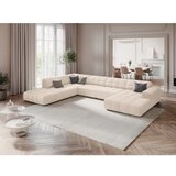 Cosmopolitan Design Krem kutna garnitura (s lijevim kutom/u obliku slova "U") Chicago – | shoptok.hr