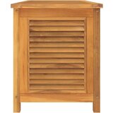  Vrtna kutija za pohranu s vrećom 114x50x58 cm masivna tikovina | shoptok.hr