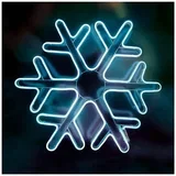 Dekorativna rasvjeta, LED neonska figura, pahuljica - NEON 2, Plava